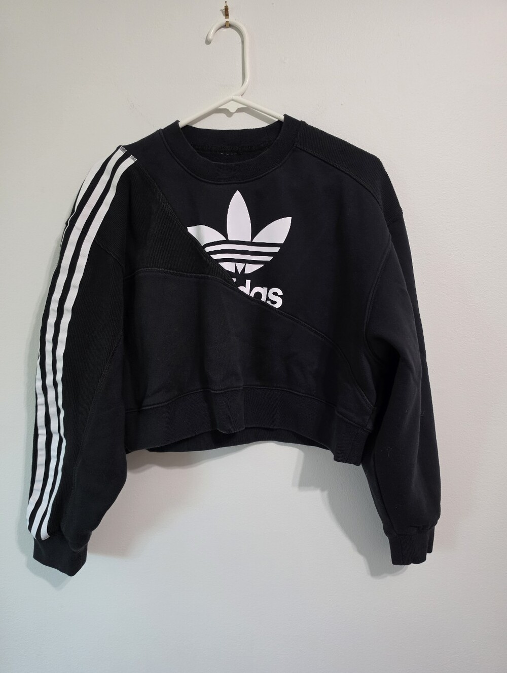61. Adidas Crop Sweater
